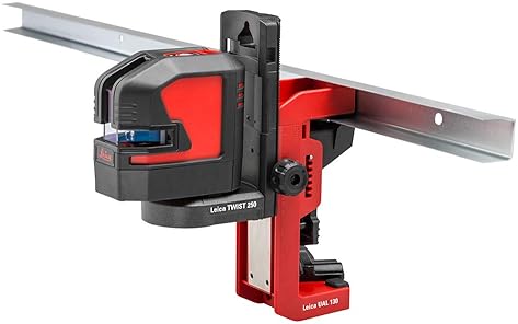 LEICA LINO UAL130 ADJUSTABLE WALL BRACKET WITH QUICK CLAMP FOR LINE LASER LEVEL 866131