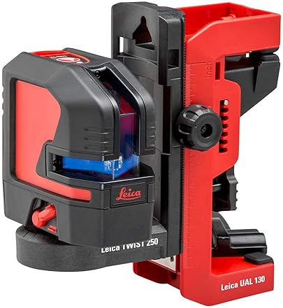 LEICA LINO UAL130 ADJUSTABLE WALL BRACKET WITH QUICK CLAMP FOR LINE LASER LEVEL 866131