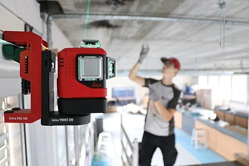 LEICA LINO UAL130 ADJUSTABLE WALL BRACKET WITH QUICK CLAMP FOR LINE LASER LEVEL 866131