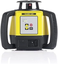 LEICA R620 ROTARY LASER LEVEL KIT, 2600FT RANGE, SELF-LEVELING, RE140 RECEIVER, YELLOW