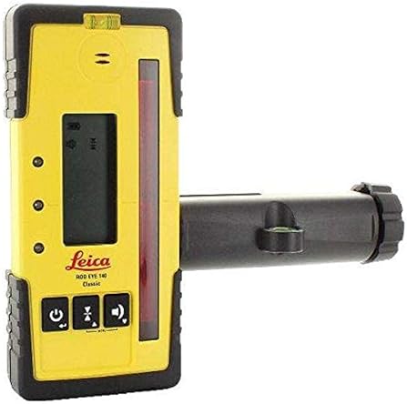 LEICA R620 ROTARY LASER LEVEL KIT, 2600FT RANGE, SELF-LEVELING, RE140 RECEIVER, YELLOW
