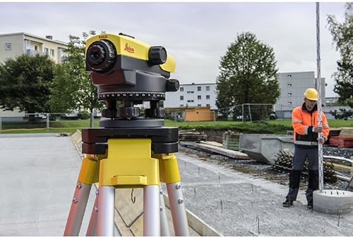 LEICA NA524 AUTOMATIC OPTICAL LEVEL 840385 PRECISION SURVEYING INSTRUMENT FOR CONSTRUCTION