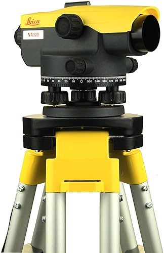 LEICA GEOSYSTEMS NA320 360 AUTO OPTICAL LEVEL PRECISION SURVEYING TOOL MODEL 840381