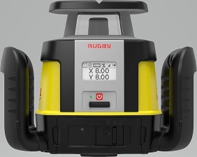 LEICA RUGBY CLH LASER LEVEL SYSTEM WITH CLX300 SEMI-AUTOMATIC GRADE CONSTRUCTION TOOL