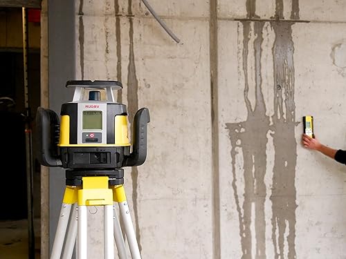 LEICA RUGBY CLH LASER LEVEL SYSTEM WITH CLX300 SEMI-AUTOMATIC GRADE CONSTRUCTION TOOL