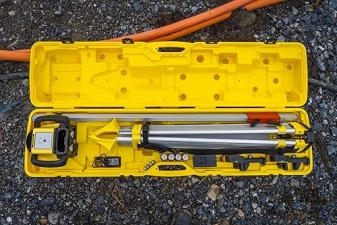 LEICA RUGBY 620 RE120 ALL-IN-ONE MEASURING KIT WITH TENTHS SCALE PRECISION SURVEY TOOLS