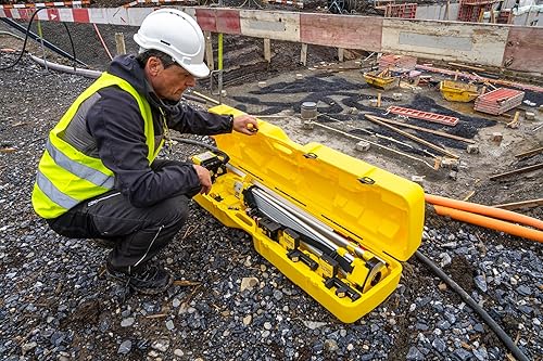 LEICA RUGBY 610 RE120 ALL-IN-ONE KIT, PRECISION MEASURING TOOL SET, INCHES, COMPLETE ACCESSORIES
