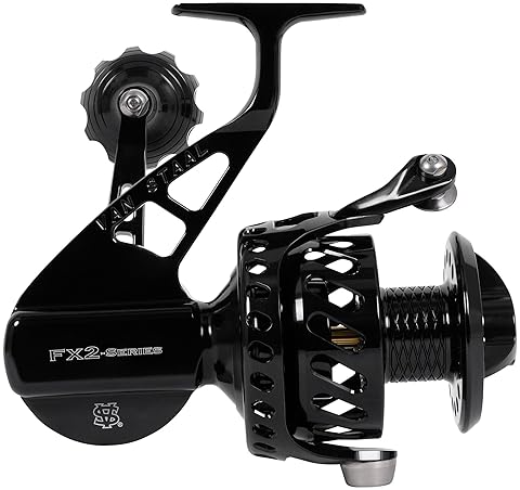 VAN STAAL VSX2 BAIL-LESS SPINNING REEL SALTWATER FISHING REEL FOR SURF INSHORE ANGLERS