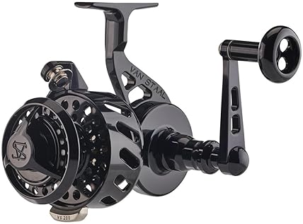 VAN STAAL VSX2 BAIL-LESS SPINNING REEL DURABLE SALTWATER FISHING REEL FOR ANGLERS