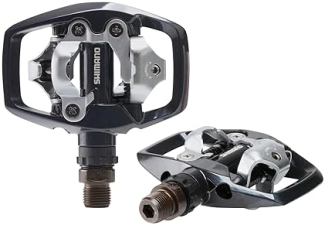 SHIMANO PD-ED500 SPD PEDALS FOR BIKE TOURING LIGHTWEIGHT, DURABLE CYCLING CLIPLESS PEDALS