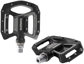 SHIMANO FLAT BIKE PEDALS DURABLE, LIGHTWEIGHT BICYCLE PEDALS FOR ROAD, MOUNTAIN URBAN CYCLING