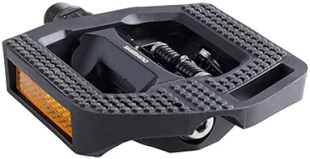 SHIMANO PD-T421 CLICKR PEDALS, POP UP MECHANISM, BLACK LIGHTWEIGHT CLIPLESS BIKE PEDALS
