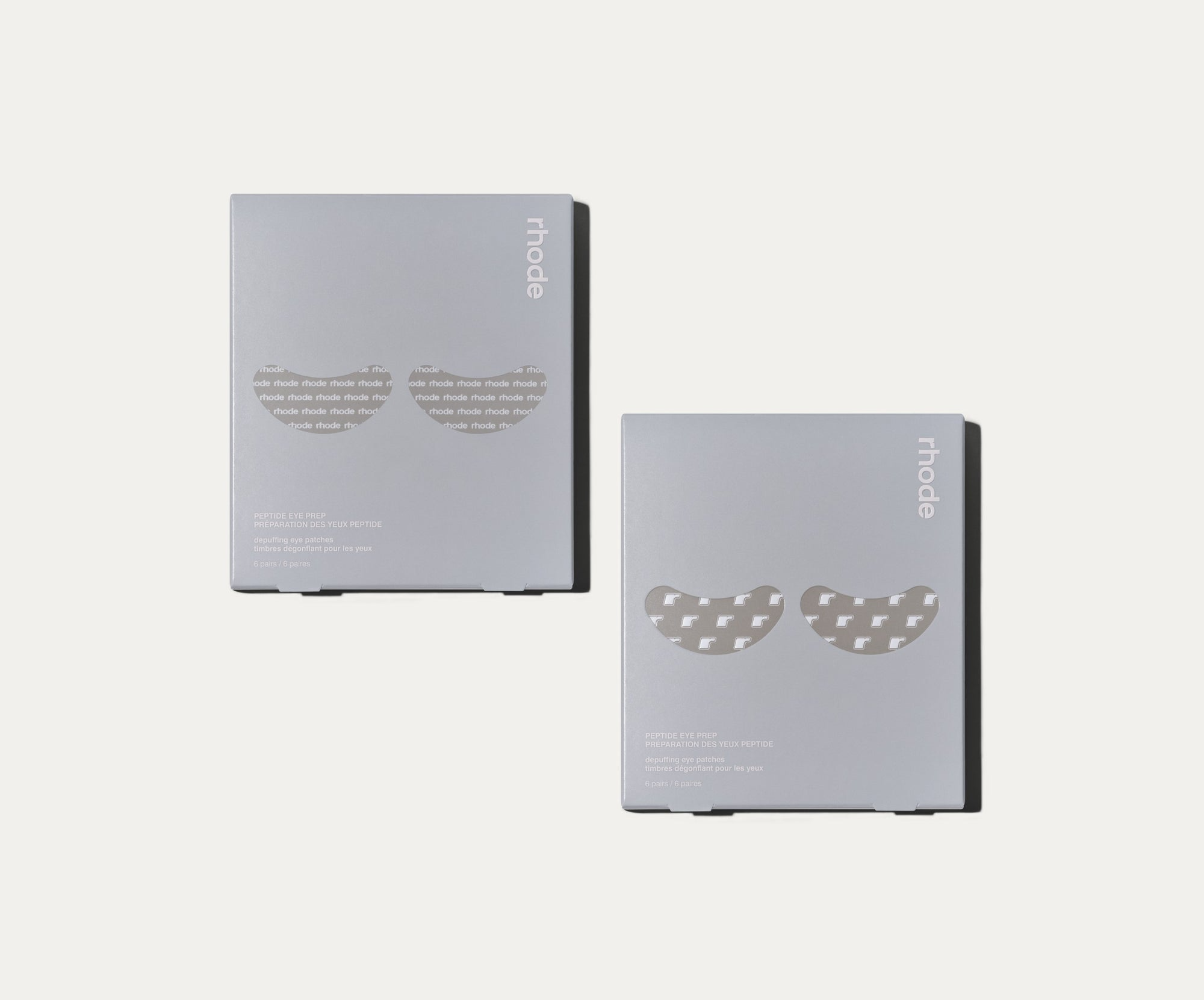 RHODE THE PEPTIDE EYE PREP SET BOTH STYLES TOGETHER (12 PAIRS TOTAL)