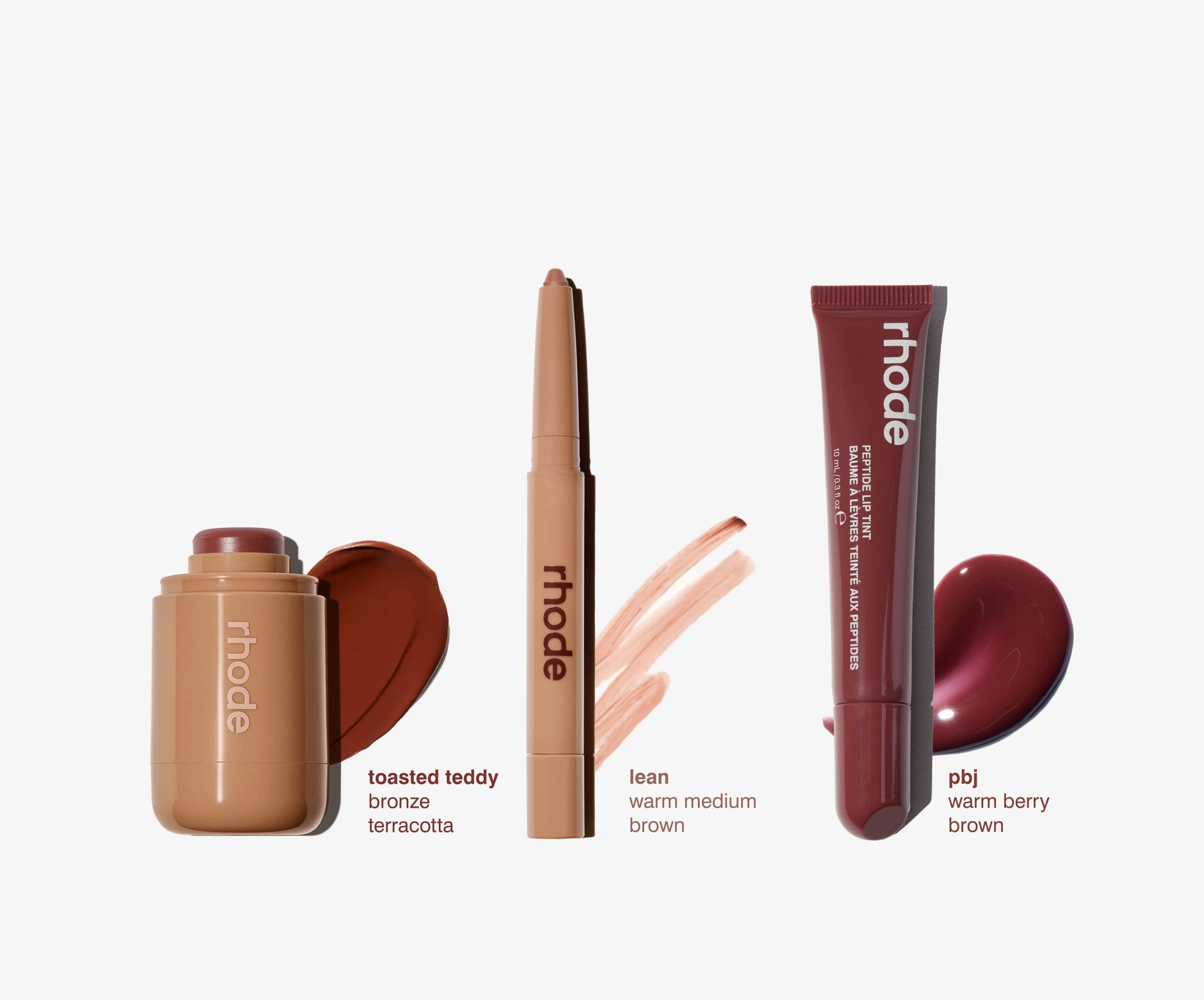 RHODE THE EDITS BLUSH + LIP TRIO