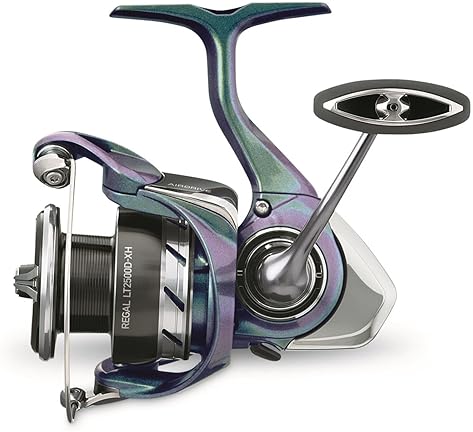 DAIWA REGAL LT DEEP SPOOL SPINNING REEL LIGHTWEIGHT FISHING REEL FOR LAKES, PONDS RIVERS