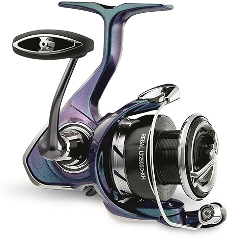 DAIWA REGAL LT DEEP SPOOL SPINNING REEL LIGHTWEIGHT FISHING REEL FOR LAKES, PONDS RIVERS