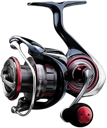 DAIWA BALLISTIC MQ LT SPINNING REEL LIGHTWEIGHT, DURABLE FISHING REEL FOR FRESHWATER SALTWATER