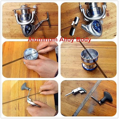 DIWA SPINNING FISHING REEL, ULTRA SMOOTH, 3000-7000, SALTWATER FRESHWATER, METAL BODY, TROUT BASS CA