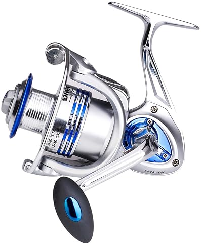 DIWA SPINNING FISHING REEL, ULTRA SMOOTH, 3000-7000, SALTWATER FRESHWATER, METAL BODY, TROUT BASS CA