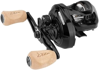 KASTKING MEGATRON 200 BAITCASTING REEL, HIGH CAPACITY, 8 MAGNET BRAKES, 6.4 1 GEAR, 28.6LB DRAG