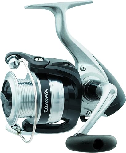 DAIWA STRIKEFORCE-B SF1000 SPINNING REEL, 4.9 1 GEAR RATIO, ULTRA LIGHT ACTION, SILVER