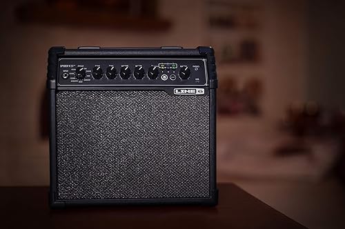 LINE 6 SPIDER V 20 MKII 20-WATT MODELING GUITAR COMBO AMP PRACTICE AMPLIFIER WITH EFFECTS