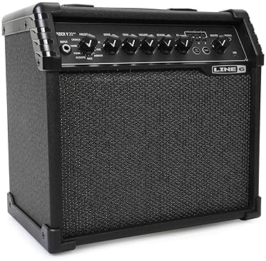 LINE 6 SPIDER V 20 MKII 20-WATT MODELING GUITAR COMBO AMP PRACTICE AMPLIFIER WITH EFFECTS