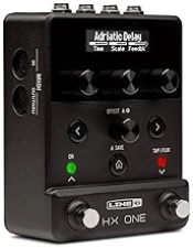 LINE 6 HX ONE MULTI-EFFECTS PROCESSOR PEDAL FOR GUITAR BASS COMPACT FX UNIT