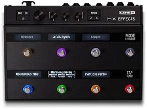 LINE 6 HX EFFECTS MULTI-EFFECTS PROCESSOR PEDAL FOR GUITAR BASS LINE 6 HX EFFECTS PEDALBOARD