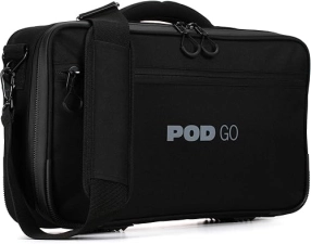 LINE 6 POD GO SHOULDER BAG PADDED BLACK CARRYING CASE FOR GUITAR MULTI-EFFECTS PROCESSOR