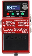 BOSS RC-5 LOOP STATION PEDAL 32-BIT AUDIO, 13-HOUR RECORDING, MULTI-COLOR LCD, MIDI USB