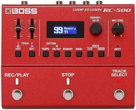 BOSS RC-500 LOOP STATION ADVANCED 2-TRACK LOOPER, 16 DRUM KITS, 13HRS RECORDING, PRO SOUND
