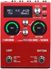 BOSS RC-10R RHYTHM LOOP STATION PEDAL 280 PRESET STYLES, 16 DRUM KITS, MIDI, 2-TRACK LOOPER