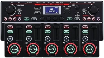 BOSS RC-505MKII LOOP STATION 5-TRACK TABLETOP LOOPER WITH ENHANCED EFFECTS PERFORMANCE FEATURES