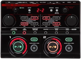 BOSS RC-202 LOOP STATION - 2 STEREO TRACKS, 64 PHRASE MEMORIES, USB AUDIO MIDI FOR DJS BEATBOXERS