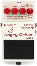 BOSS JB-2 ANGRY DRIVER OVERDRIVE DISTORTION GUITAR EFFECTS PEDAL DUAL MODE JB-2