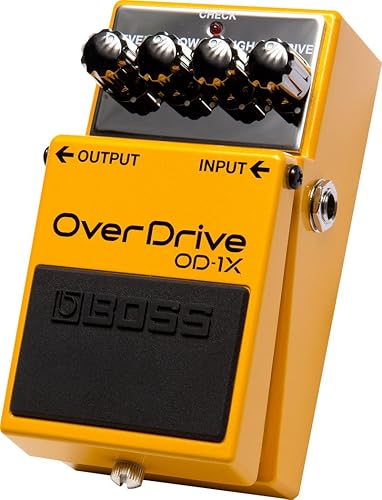 BOSS OD-1X SPECIAL EDITION OVERDRIVE GUITAR EFFECTS PEDAL CLASSIC TONE, ENHANCED PERFORMANCE
