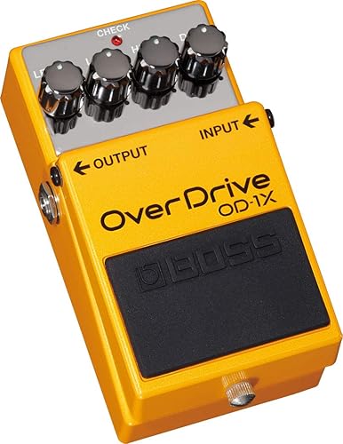 BOSS OD-1X SPECIAL EDITION OVERDRIVE GUITAR EFFECTS PEDAL CLASSIC TONE, ENHANCED PERFORMANCE