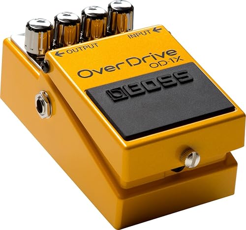 BOSS OD-1X SPECIAL EDITION OVERDRIVE GUITAR EFFECTS PEDAL CLASSIC TONE, ENHANCED PERFORMANCE