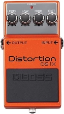 BOSS DS-1X DISTORTION PEDAL MDP TECH, HIGH-DEF CRUNCH TO MEGA-GAIN, 5-YEAR WARRANTY