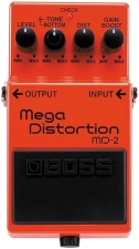 BOSS MD-2 MEGA DISTORTION GUITAR EFFECTS PEDAL HIGH-GAIN STOMPBOX FOR ELECTRIC GUITAR