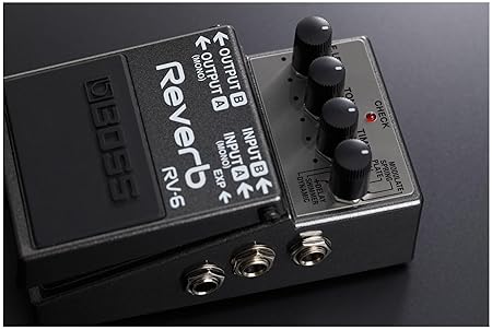 BOSS RV-6 REVERB GUITAR EFFECTS PEDAL VERSATILE STEREO STOMPBOX FOR ELECTRIC GUITAR