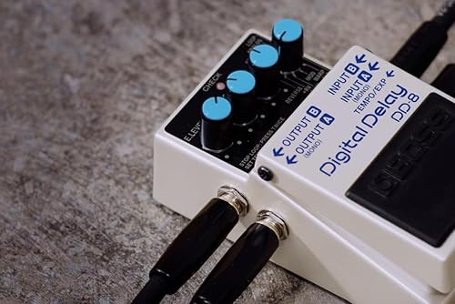 BOSS DD-8 DIGITAL DELAY GUITAR EFFECTS PEDAL VERSATILE STOMPBOX FOR ELECTRIC GUITARISTS