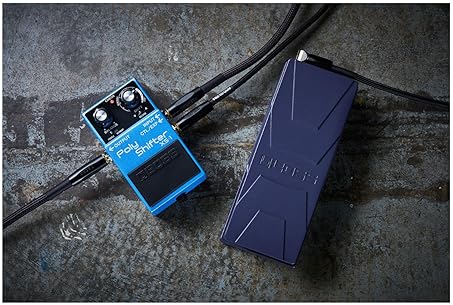 BOSS XS-1 POLY SHIFTER PITCH PEDAL COMPACT, NATURAL PITCH SHIFT FOR GUITAR BASS, 7 SEMITONES 3 OCTAV