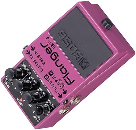 BOSS BF-3 FLANGER GUITAR EFFECTS PEDAL STEREO STOMPBOX FOR ELECTRIC GUITAR BASS