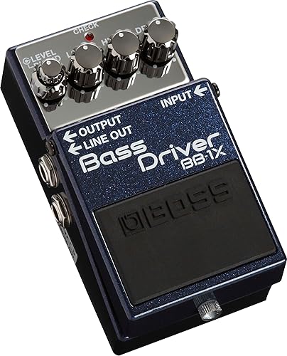 BOSS BB-1X BASS DRIVER PEDAL FOR ELECTRIC GUITAR BASS DYNAMIC OVERDRIVE EFFECTS STOMPBOX