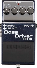 BOSS BB-1X BASS DRIVER PEDAL FOR ELECTRIC GUITAR BASS DYNAMIC OVERDRIVE EFFECTS STOMPBOX