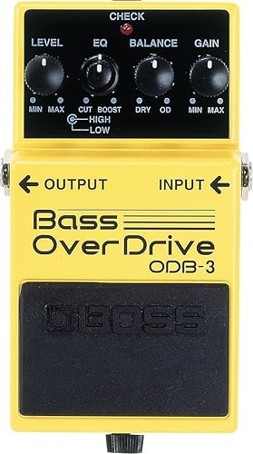 BOSS ODB-3 BASS OVERDRIVE PEDAL EFFECTS PEDAL FOR ELECTRIC BASS GUITAR