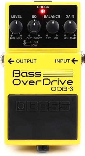 BOSS ODB-3 BASS OVERDRIVE PEDAL EFFECTS PEDAL FOR ELECTRIC BASS GUITAR