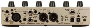 BOSS VE-8 ACOUSTIC SINGER PREAMP EFFECTS PEDAL FOR GUITARISTS VOCAL HARMONIES, LOOPER, FX